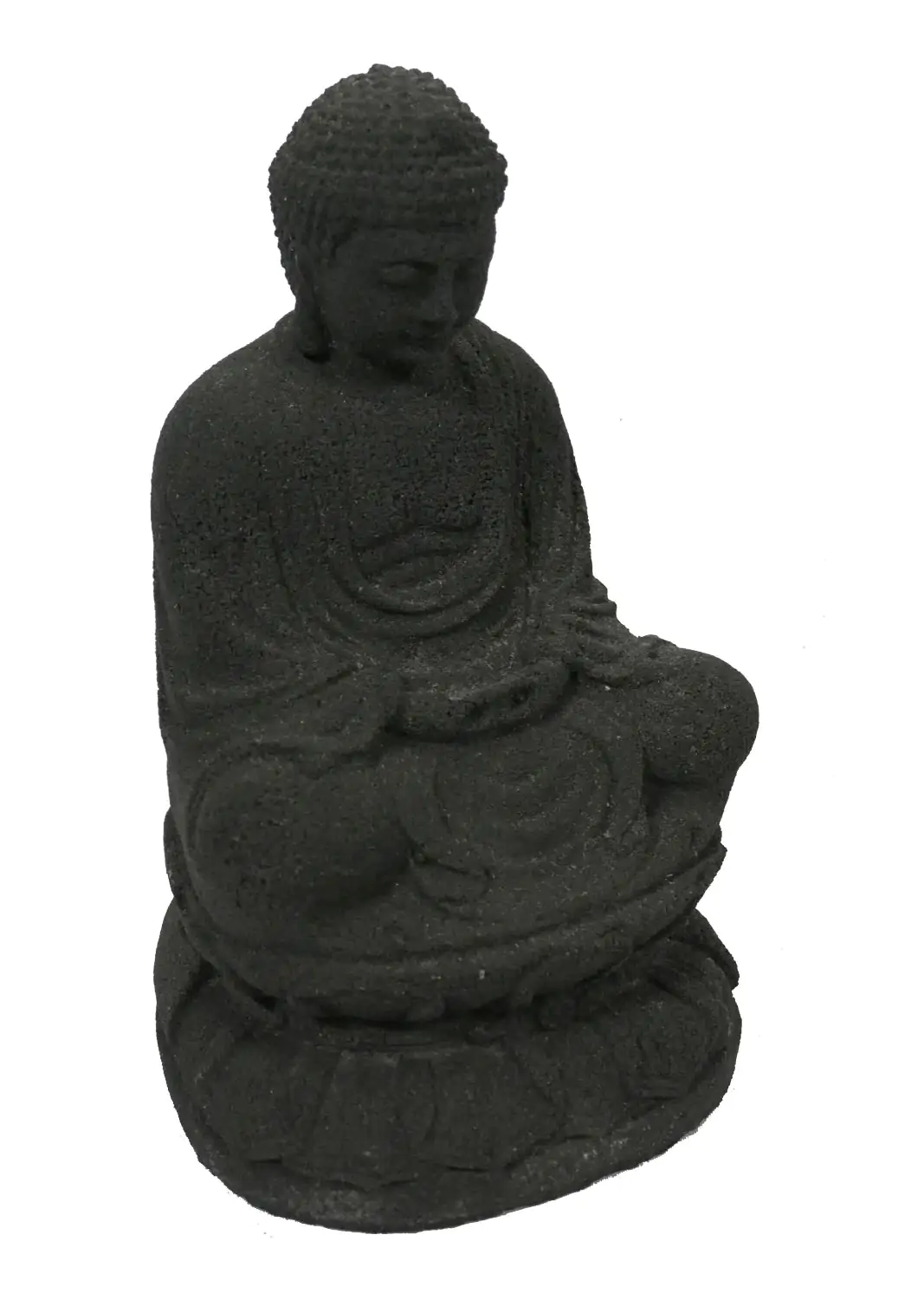  Product image 2 of the product “Seated Buddha Japan 19cm high. Black ”